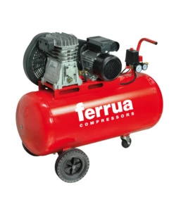 Compressore aria lubrificato ferrua 100l 2hp